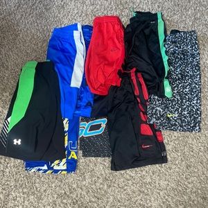 Lot of Nike elite / Under Armour shorts. All 9 pair 45